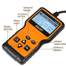Carica l&#39;immagine nel visualizzatore di Gallery, GEKER OBD2 Diagnosi per Auto Automative codici OBD II scanner diagnostico...