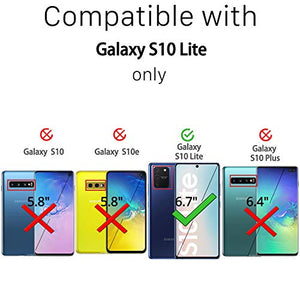 Ferilinso Cover per Samsung Galaxy S10 Lite Cover, [Rinforzare la Trasparente