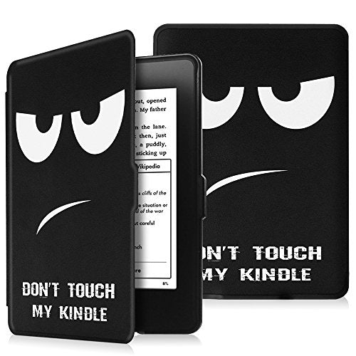 Fintie Custodia in pelle PU per Kindle Paperwhite - non Z -Don't Touch