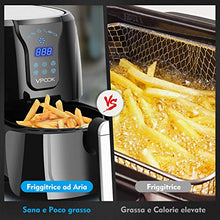 Carica l&#39;immagine nel visualizzatore di Gallery, Friggitrice Senza Olio con 6 Diversi Programmi di Cottura VPCOK, Friggitrice... - Ilgrandebazar