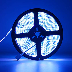 Striscia LED 5M, ALED LIGHT Impermeabile Strip 5 Metri RGB 150 LEDs 5050...