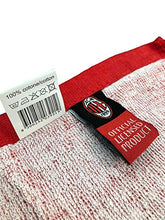 Carica l&#39;immagine nel visualizzatore di Gallery, A.C. Milan Telo Mare, Rosso-Nero, 70x140