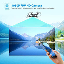 Carica l&#39;immagine nel visualizzatore di Gallery, Powerextra Mini Drone con Videocamera per Bambini e Adulti - Giroscopio a 6...