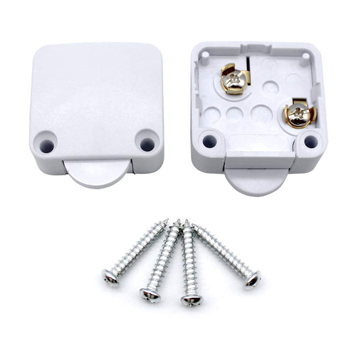 Mila-Amaz 2Pcs Interruttori per Porte Armadietti Switch Push Porta... - Ilgrandebazar