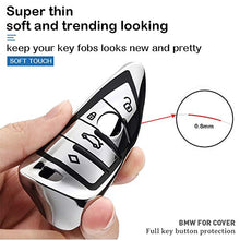 Carica l'immagine nel visualizzatore di Gallery, Cover per Chiave auto BMW, Protezione Completa, Evitare che la Argento
