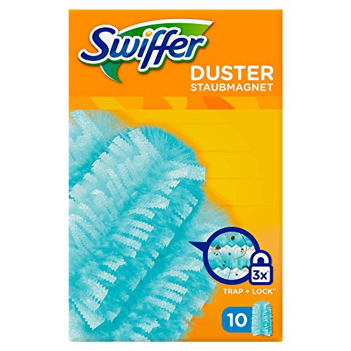 Swiffer Duster 10 Ricariche per Piumino Catturapolvere, Ricambio Cattura la... - Ilgrandebazar