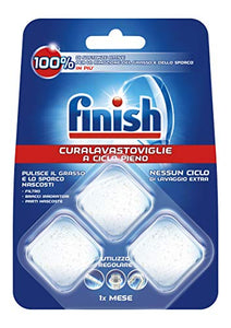 Finish Curalavastoviglie a Ciclo Pieno, 1 Confezione da 3 Pezzi - Ilgrandebazar