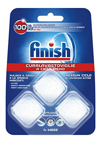 Finish Curalavastoviglie a Ciclo Pieno, 1 Confezione da 3 Pezzi - Ilgrandebazar