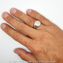 Carica l&#39;immagine nel visualizzatore di Gallery, BOBIJOO JEWELRY - Anello Uomo Iniziale Inciso sulla Scelta di P - Acciaio 316 - Ilgrandebazar