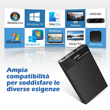 Carica l&#39;immagine nel visualizzatore di Gallery, LOETAD Case Hard Disk 3.5/2.5 USB 3.0 con USAP Esterno per...