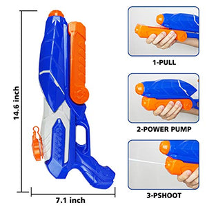 MOZOOSON Pistola ad Acqua Giocattolo per Bambini, Potente Acqua...