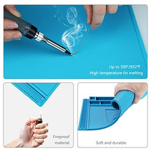 Carica l'immagine nel visualizzatore di Gallery, Tappeto da Lavoro, Preciva 45x 30 cm Tappetino Saldatura Resistente al...