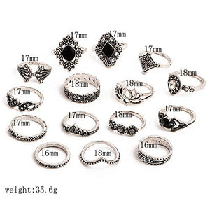 Schneespitze 30 PCS Anelli retrò di Modo,Accessori Decorativi Anello Donna... - Ilgrandebazar