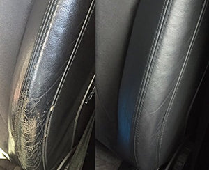 Kit ritocco Vernice Nero per Volante - Spallina - Seduta in Pelle Eco-Pelle...