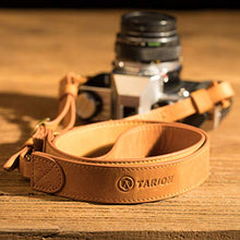 Carica l&#39;immagine nel visualizzatore di Gallery, TARION TNS-L2 Cinturino in Pelle per Fotocamera Tracolla pelle per...