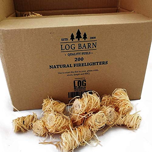 Accendifuoco in legno naturale ecologico, ideale per accendere il fuoco 200pc - Ilgrandebazar