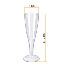 Carica l&#39;immagine nel visualizzatore di Gallery, Schramm® 100 pezzi bicchieri da champagne monouso trasparente - Ilgrandebazar