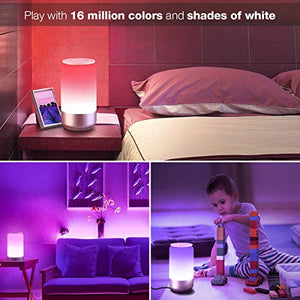 LE Lampada da Comodino Intelligente WiFi, Compatibile con Alexa e Google... - Ilgrandebazar