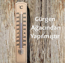 Carica l&#39;immagine nel visualizzatore di Gallery, TFA Termometro 12.1004-Termometro per Interni, in Legno