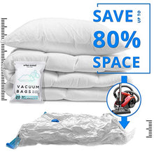 Carica l&#39;immagine nel visualizzatore di Gallery, Sacchetti Sottovuoto Vestiti Set di 20 Pezzi - Sacchi Salvaspazio 20