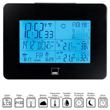 Carica l&#39;immagine nel visualizzatore di Gallery, CTC wsu 7026 RC Stazione Meteo Radio multifunzione con display LCD... - Ilgrandebazar