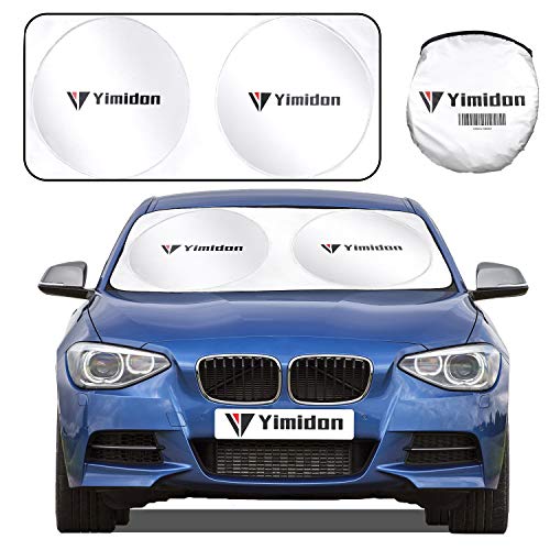 Yimidon Parasole Parabrezza Auto, per Anteriore - Grigio