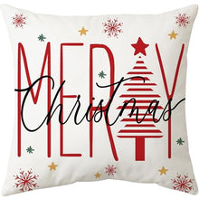 Carica l&#39;immagine nel visualizzatore di Gallery, ARNTY Natale Federe Cuscini Divano 45x45, Natale Federe Cuscino,Cuscini Natalizi,Copricuscini Divano Set di 4 Fodere Cuscini Moderna Federe Decorative Camera da Letto Divano Cuscino per Esterno