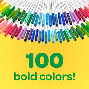 CRAYOLA Pennarelli Lavabili Super Tips, Multicolore, 17.78 x 14.73 x 8.63 cm - Ilgrandebazar