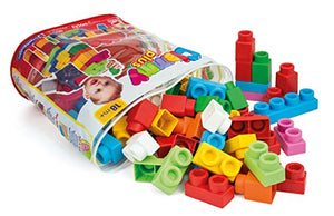 Clementoni 14880 - Clemmy Plus Mattoncini, Sacca 60 Pezzi