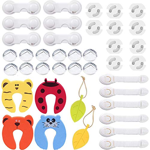 ZOCONE Chiusure Sicurezza Bambini, 40 PCS 10 Protezione A