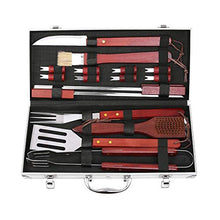 Carica l&#39;immagine nel visualizzatore di Gallery, Fixkit Set di Utensili Barbecue 18 Pezzi Completo Attrezzi BBQ in 18