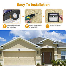 Carica l&#39;immagine nel visualizzatore di Gallery, iPosible Luce Solare Esterno, [2 Pezzi] 60 LED Lampada con Sensore di... - Ilgrandebazar