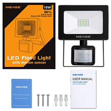 Carica l&#39;immagine nel visualizzatore di Gallery, MEIKEE Faretto con Sensore di Movimento 10W, Faro LED Esterno, IP66...