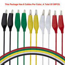 Carica l&#39;immagine nel visualizzatore di Gallery, Cavo Morsetto Coccodrillo BUZIFU 30 pezzi Test Lead con Clip di Alligatore... - Ilgrandebazar