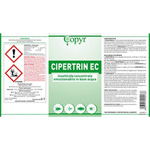 Carica l'immagine nel visualizzatore di Gallery, COPYR | Cipertrin Ec: Insetticida Concentrato contro insetti volanti e striscianti