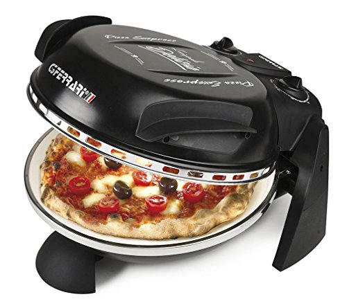 G3 Ferrari Delizia Forno Pizza Elettrico, 1200 W, Ceramic, Nero - Ilgrandebazar