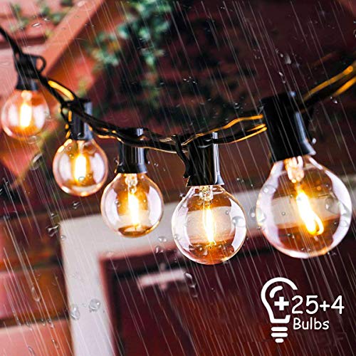 IREGRO Catena Luminosa Lampadina, 9.5m Stringa di Luci G40 del...