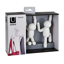 Carica l'immagine nel visualizzatore di Gallery, Umbra 318165-660 Buddy Appendiabiti, Bianchi Bianco - Ilgrandebazar