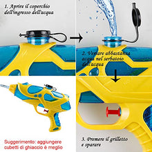 Carica l&#39;immagine nel visualizzatore di Gallery, infinitoo Pistola ad Acqua Giocattoli 2 PCS,capacità 200ml,per Estivi Feste...