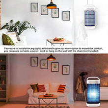 Carica l&#39;immagine nel visualizzatore di Gallery, AETKFO Zanzariera Elettrica - 16W Lampada Antizanzare Interno con Luce UV...