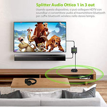 Carica l'immagine nel visualizzatore di Gallery, LiNKFOR 1X3 Splitter Ottico Audio 3 Porte 5.1CH SPDIF 1pz 1M Cavo - Ilgrandebazar