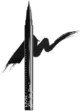 Carica l&#39;immagine nel visualizzatore di Gallery, NYX Professional Makeup, Epic Ink Eye Liner, pennellino pigmentato e waterproof, Black Confezione da 1 Single