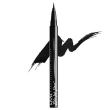 Carica l&#39;immagine nel visualizzatore di Gallery, NYX Professional Makeup, Epic Ink Eye Liner, pennellino pigmentato e waterproof, Black Confezione da 1 Single