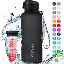 Carica l&#39;immagine nel visualizzatore di Gallery, 720°DGREE Bottiglia d&#39;Acqua “uberBottle“ - 01 Softtouch | Onyx Black - Nero