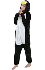 Pigiama o Costume di Carnevale Halloween L(168-178cm), Pinguino