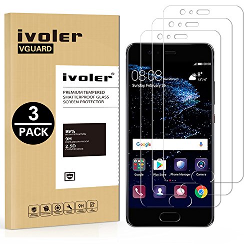 ivoler [3 Pack] Pellicola Vetro Temperato per Huawei P10 Plus [Garanzia a... - Ilgrandebazar