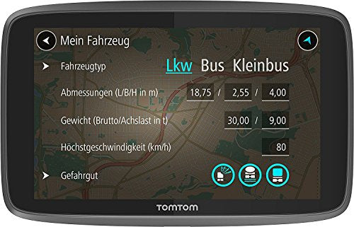 TomTom GO Professional 6250 Navigatore Satellitare per Camion, Autobus, 6