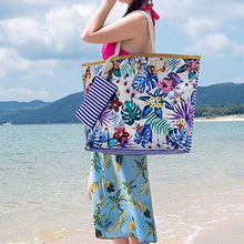Carica l&#39;immagine nel visualizzatore di Gallery, Czemo borsa da spiaggia grande con chiusura zip XXL Borse a Mano Borsa 26