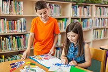 Carica l'immagine nel visualizzatore di Gallery, CRAYOLA I Lavabilissimi Pennarelli Ultra-Lavabili, Punta Maxi, per Scuola e Tempo Libero, Colori Assortiti, 12 Pezzi, 58-8329
