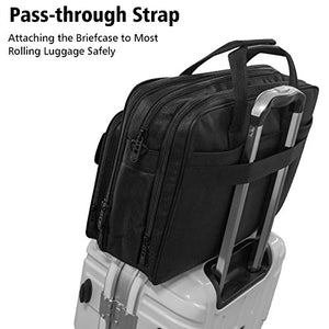 Taygeer Borsa da 17 pollici per laptop, borsa Messenger espandibile per...